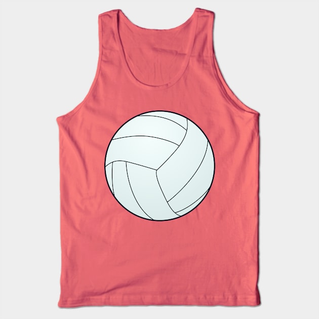 Volleyball Tank Top by ziafrazier